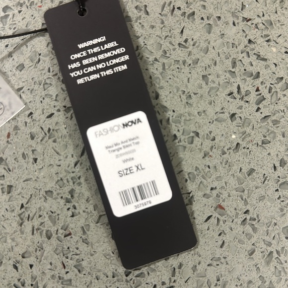 White bikini top - Picture 2 of 2